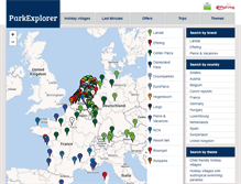 Tablet Screenshot of parkexplorer.com